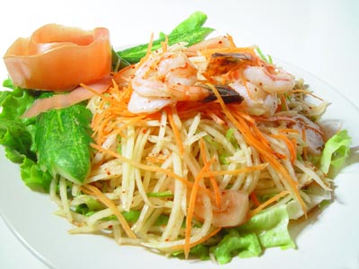 Order 202. Somtum food online from Siam Pasta Thai Cuisine store, Chicago on bringmethat.com