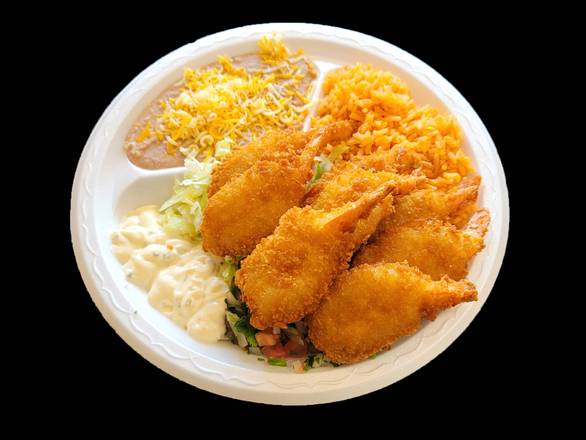 Order #19 Camarones Empanizados (9 pcs) food online from Arsenio's Mexican Food #1 store, Clovis on bringmethat.com