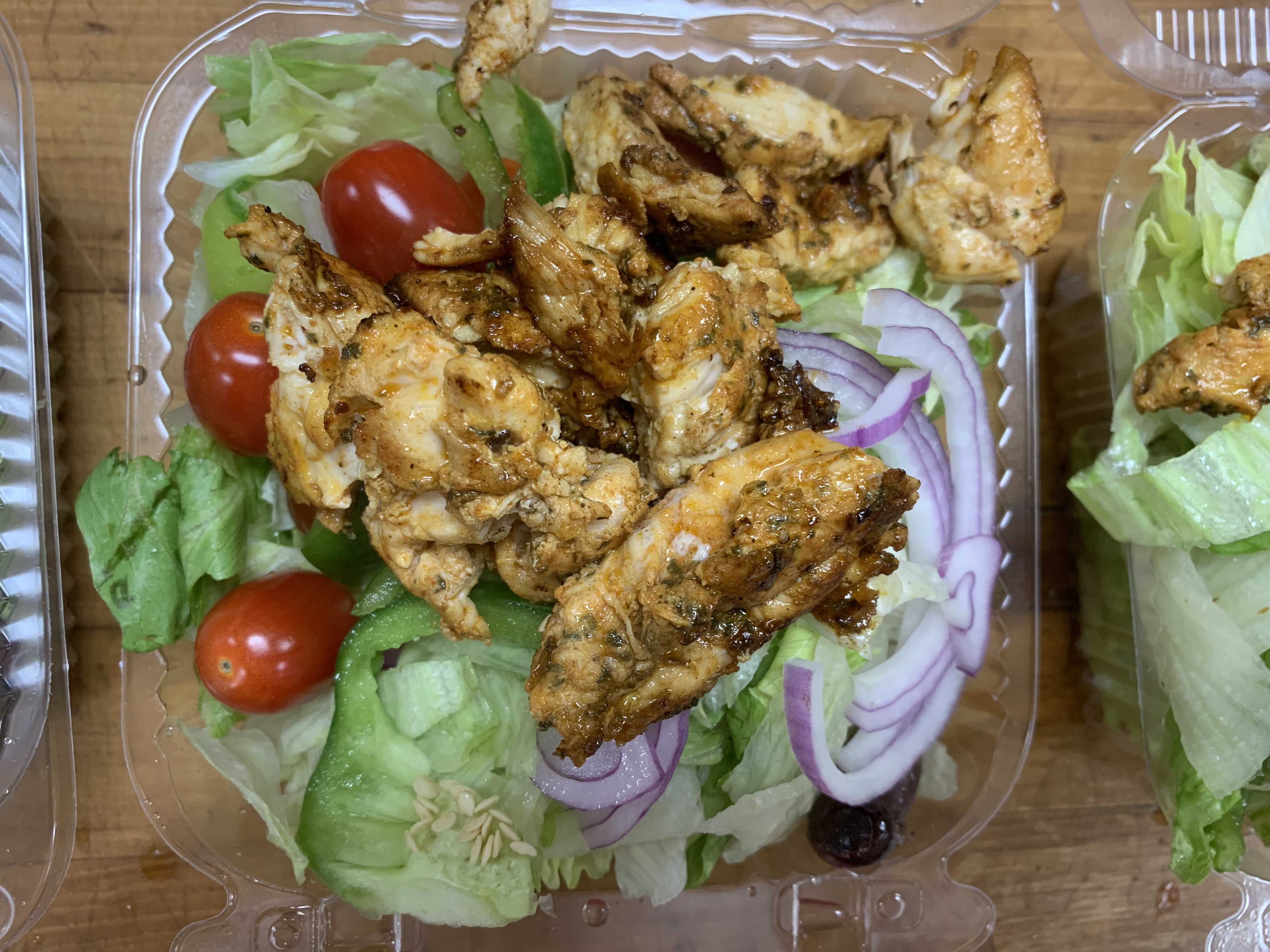 Order Grilled Chicken Salad food online from Jd Pizza & Grill store, Jamesville on bringmethat.com