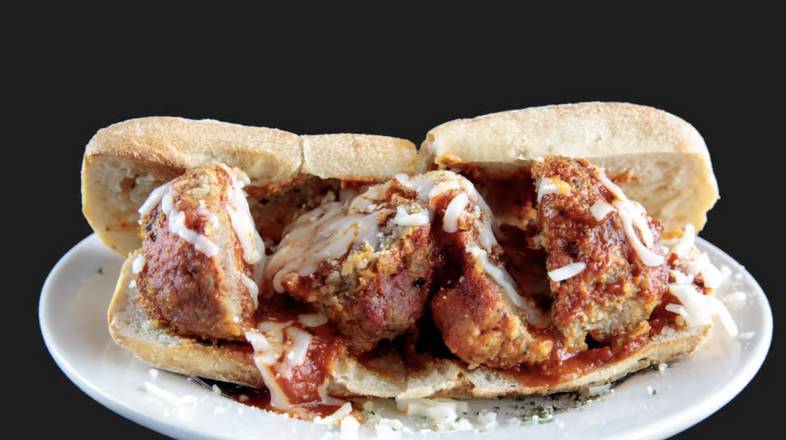 Order Meatball Sandwich food online from Comella's store, Needham on bringmethat.com