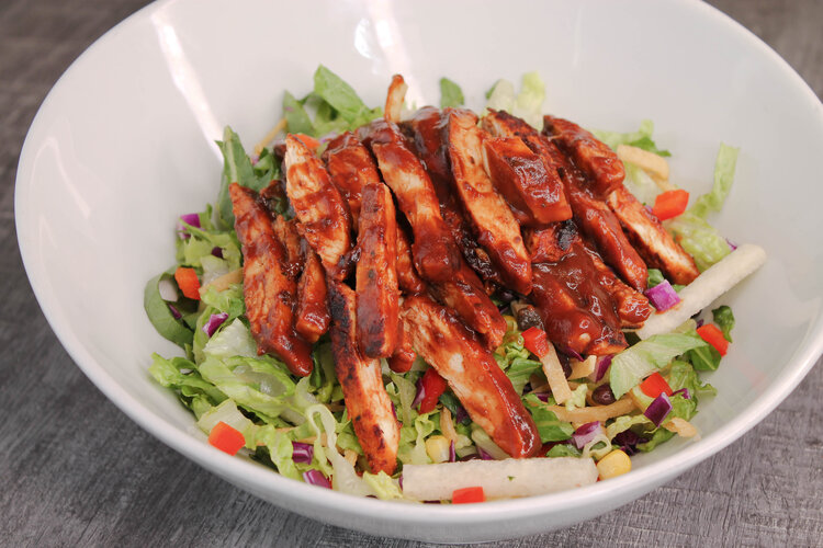 Order BBQ Salad food online from Energy Life Cafe store, Beverly Hills on bringmethat.com