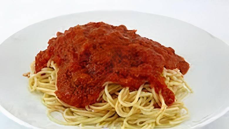 Order Spag w/ Marinara Sauce food online from Pizza Express store, Chester on bringmethat.com