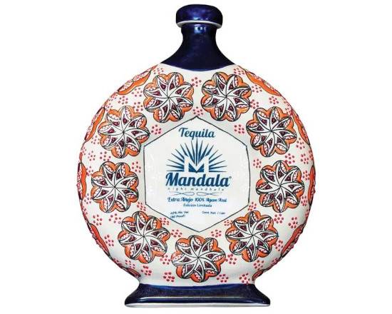 Order Mandala Extra Anejo Tequila 1 liter food online from Rocky Liquor store, Claremont on bringmethat.com