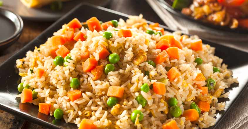 Order R3. Chicken Fried Rice food online from China First store, Seattle on bringmethat.com