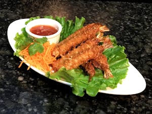 Order 8. Coconut Shrimp (6 Pieces) food online from Thai Time Bistro store, San Diego on bringmethat.com
