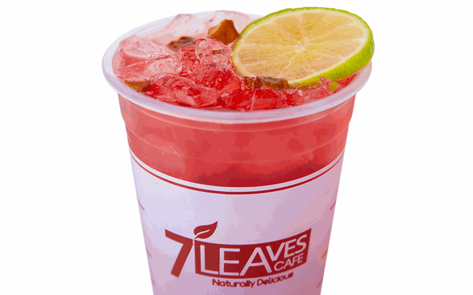 Order Strawberry Hibiscus Tea food online from 7 Leaves Cafe store, Huntington Beach on bringmethat.com