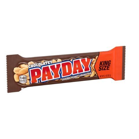 Order PAYDAY Chocolatey Covered Peanut and Caramel King Size Candy Bar 3.1oz food online from 7-Eleven store, Newark on bringmethat.com