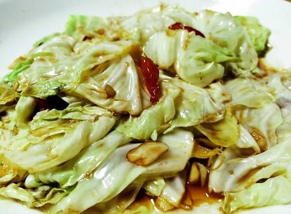 Order Stir-fried Spicy Cabbage (手撕包菜) food online from Chili Rush store, Mesa on bringmethat.com