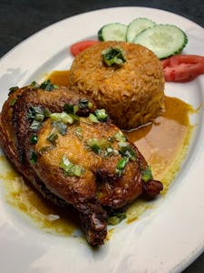 Order 23. Cơm Gà Hoàng Gia - Imperial Medallion Chicken food online from Present Restaurant store, Falls Church on bringmethat.com