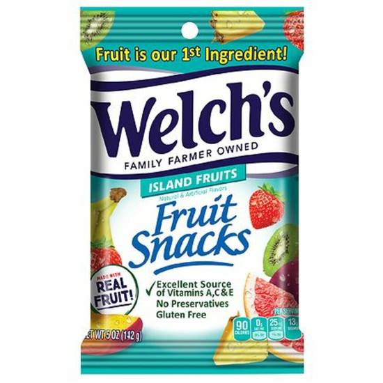 Order Welch's Fruit Snacks - Island Fruit food online from IV Deli Mart store, Goleta on bringmethat.com