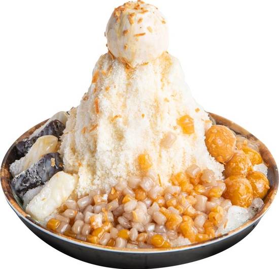 Order Q Mochi Milk Shaved Ice (L) food online from Meet Fresh store, Santa Clara on bringmethat.com