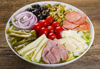 Order Rosati's Antipasto Salad food online from Rosatis Pizza store, Mesa on bringmethat.com