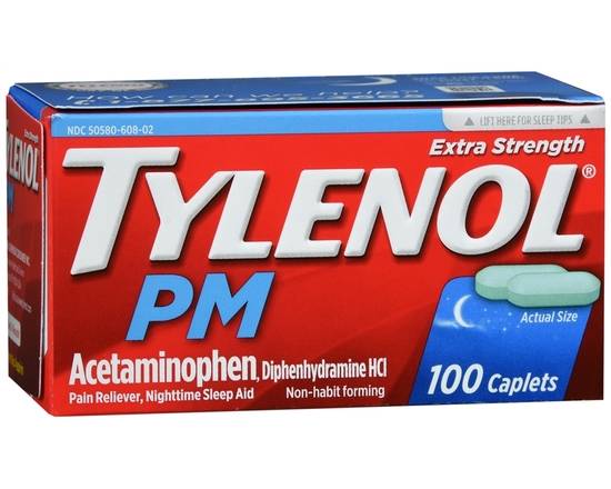 Order TYLENOL PM Caplets food online from Scripx Pharmacy store, Plano on bringmethat.com