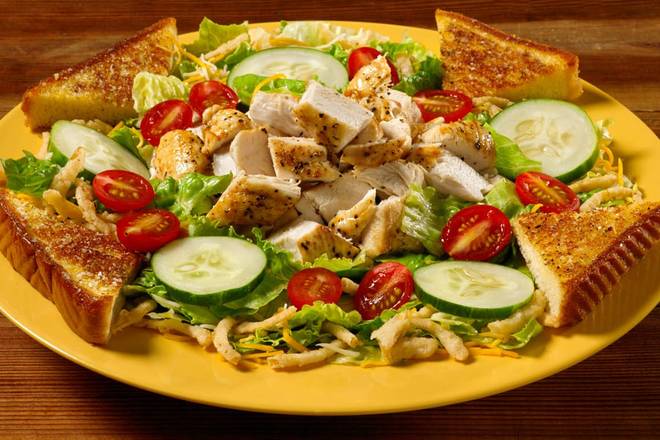 Order GRILLED CHICKEN SALAD food online from Shane's Rib Shack store, Spartanburg on bringmethat.com