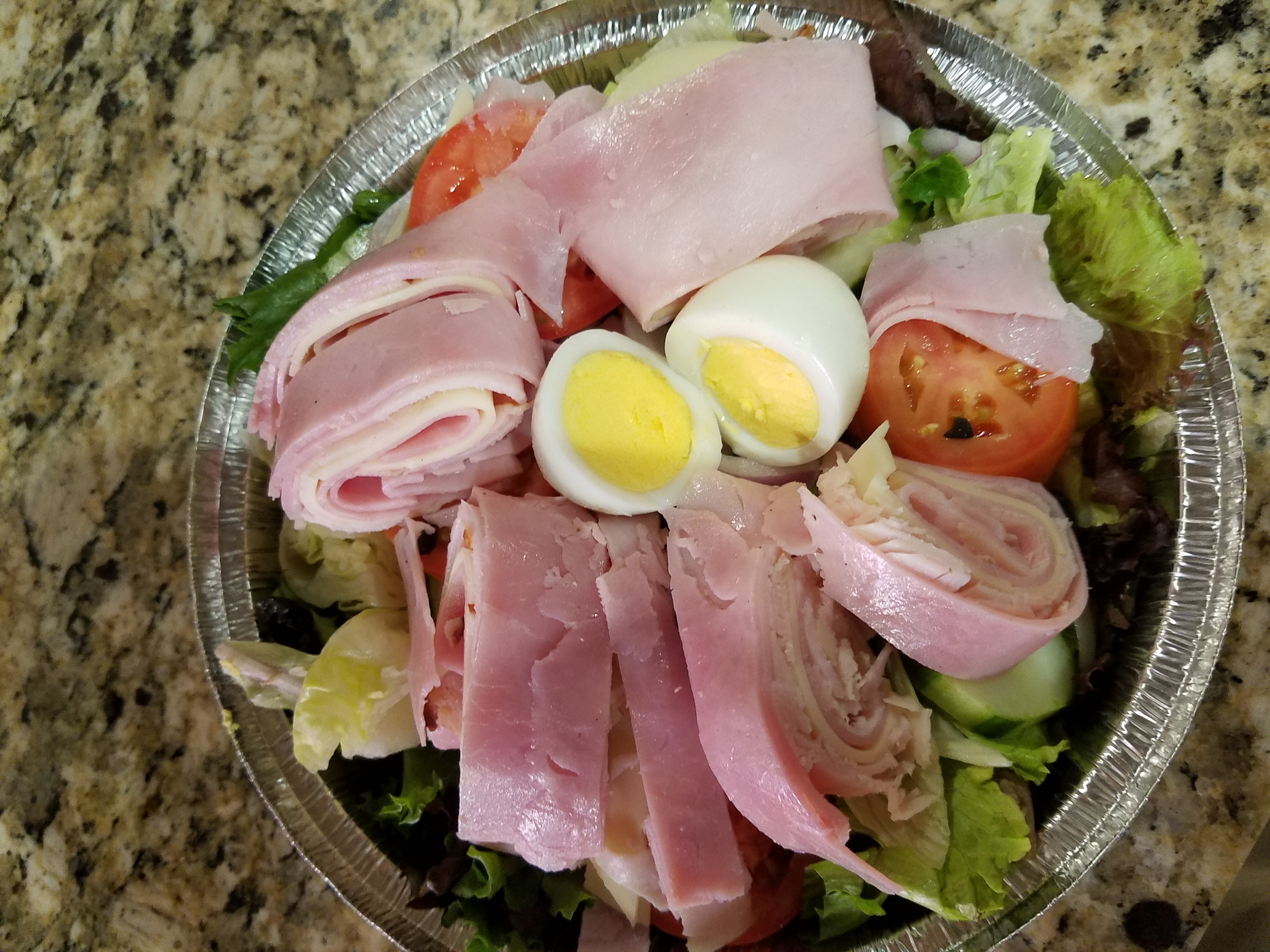 Order Chef Salad food online from Our Place Pizza & Catering store, Edison on bringmethat.com