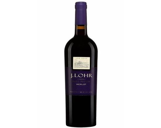 Order J. Lohr Vineyards & Wines, Merlot Los Osos Paso Robles · 750 mL food online from House Of Wine store, New Rochelle on bringmethat.com