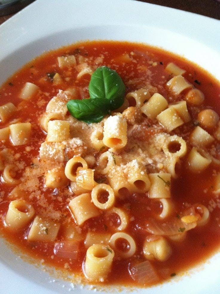 Order Pasta Fagioli Soup - Cup food online from Toscanella Village Cafe store, Middletown on bringmethat.com