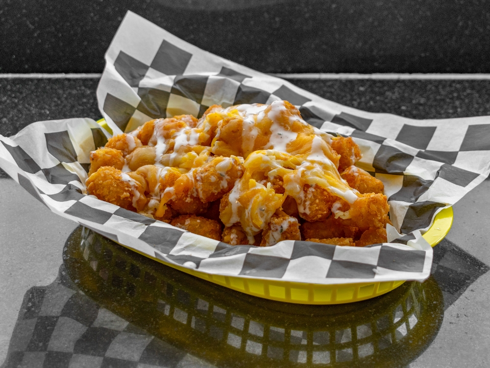 Order Cheese Tots food online from Cars Sandwiches & Shakes store, Montclair on bringmethat.com