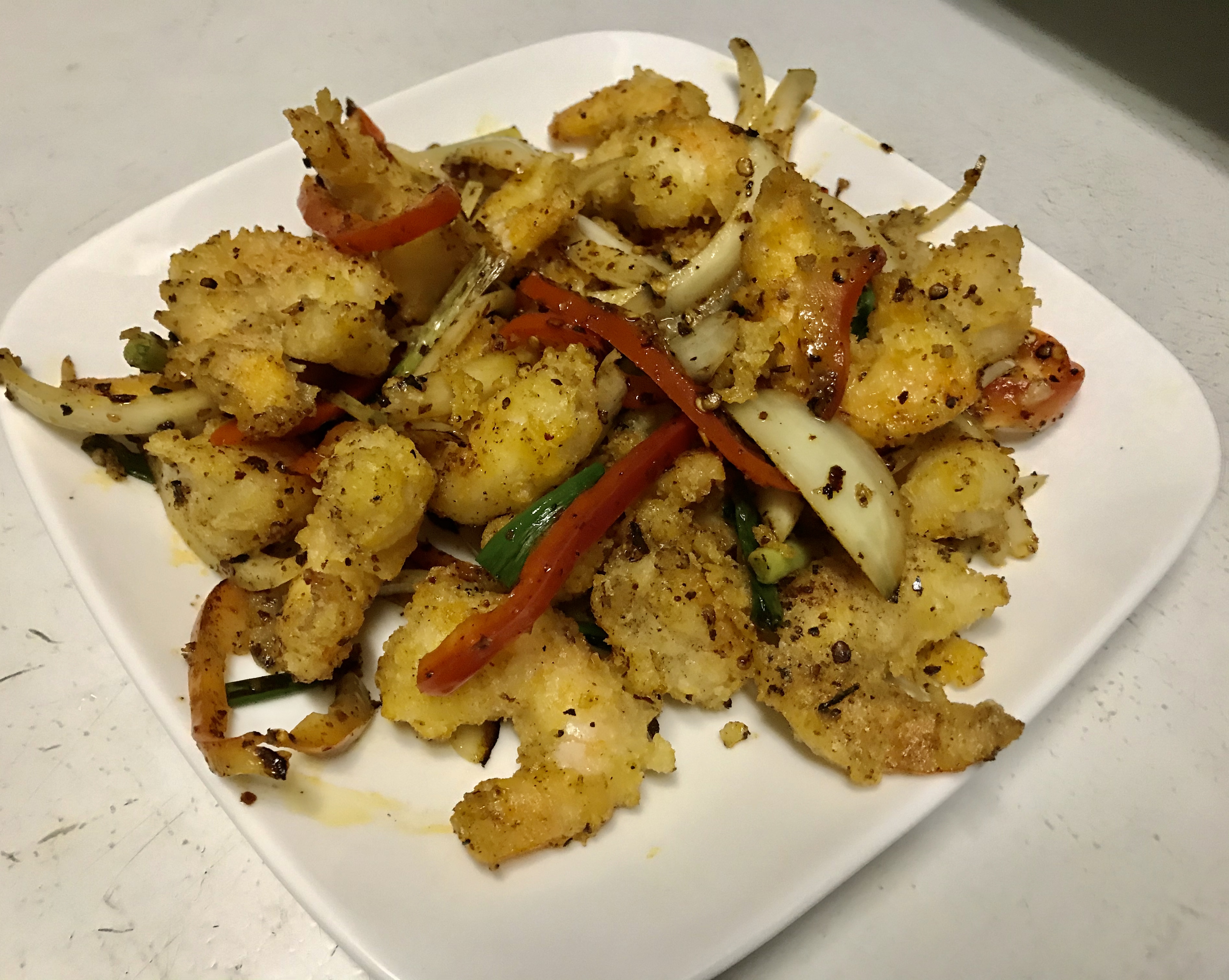 Order Spicy Salt Shrimp food online from Rainbow House store, Albany on bringmethat.com