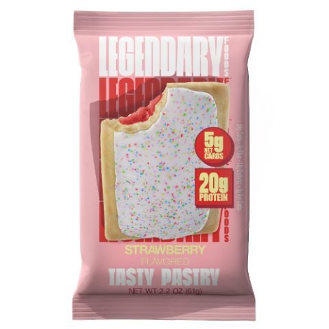 Order Legendary Foods Tasty Pastry Cake Style Strawberry 2.2oz food online from 7-Eleven store, Colorado Springs on bringmethat.com