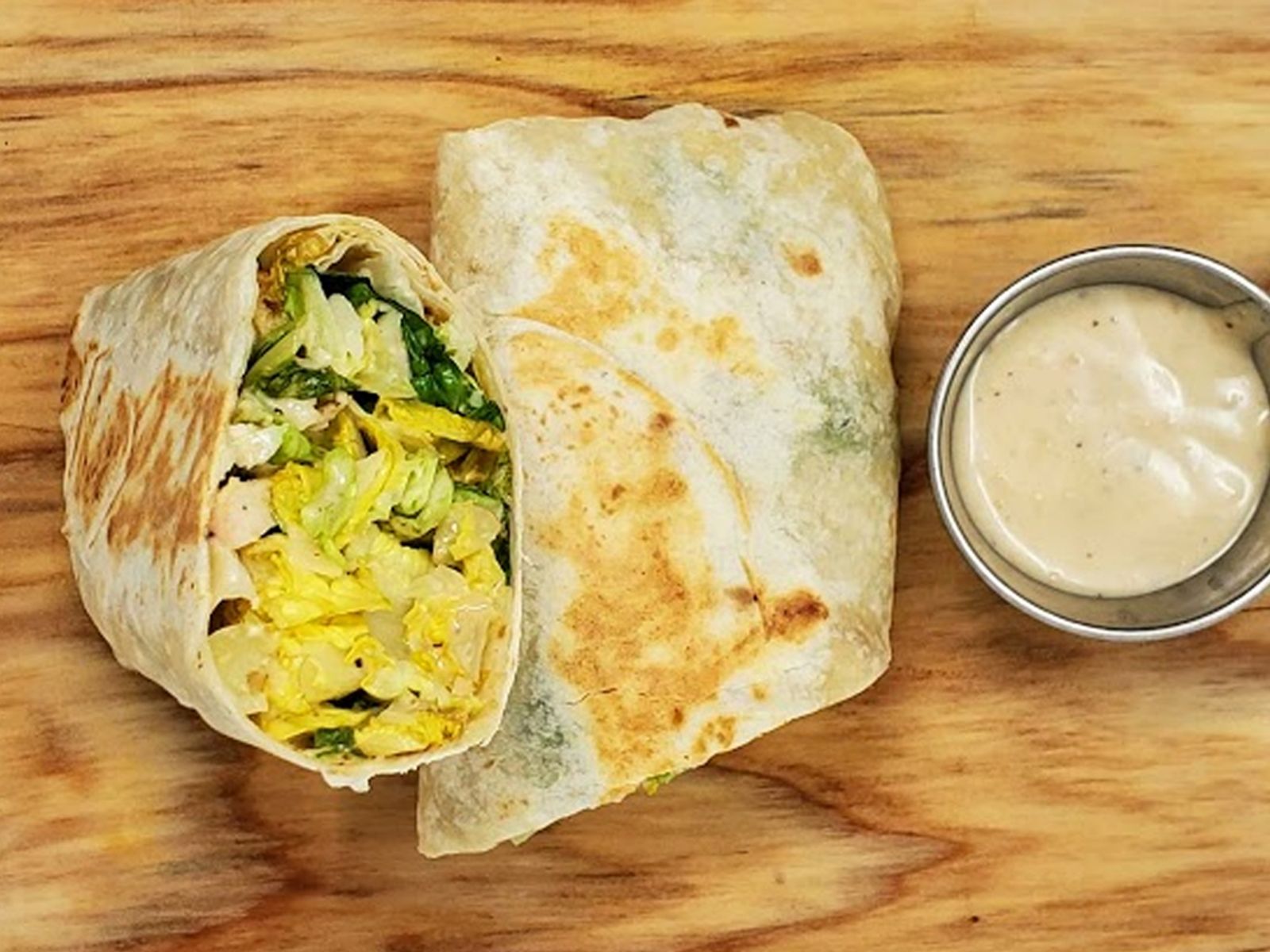 Order Chicken Caesar Wrap food online from Pipeline Wraps store, Culver City on bringmethat.com