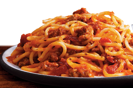 Order Spaghetti with Meat & Marinara Suace food online from Pizza boy store, Glendale on bringmethat.com