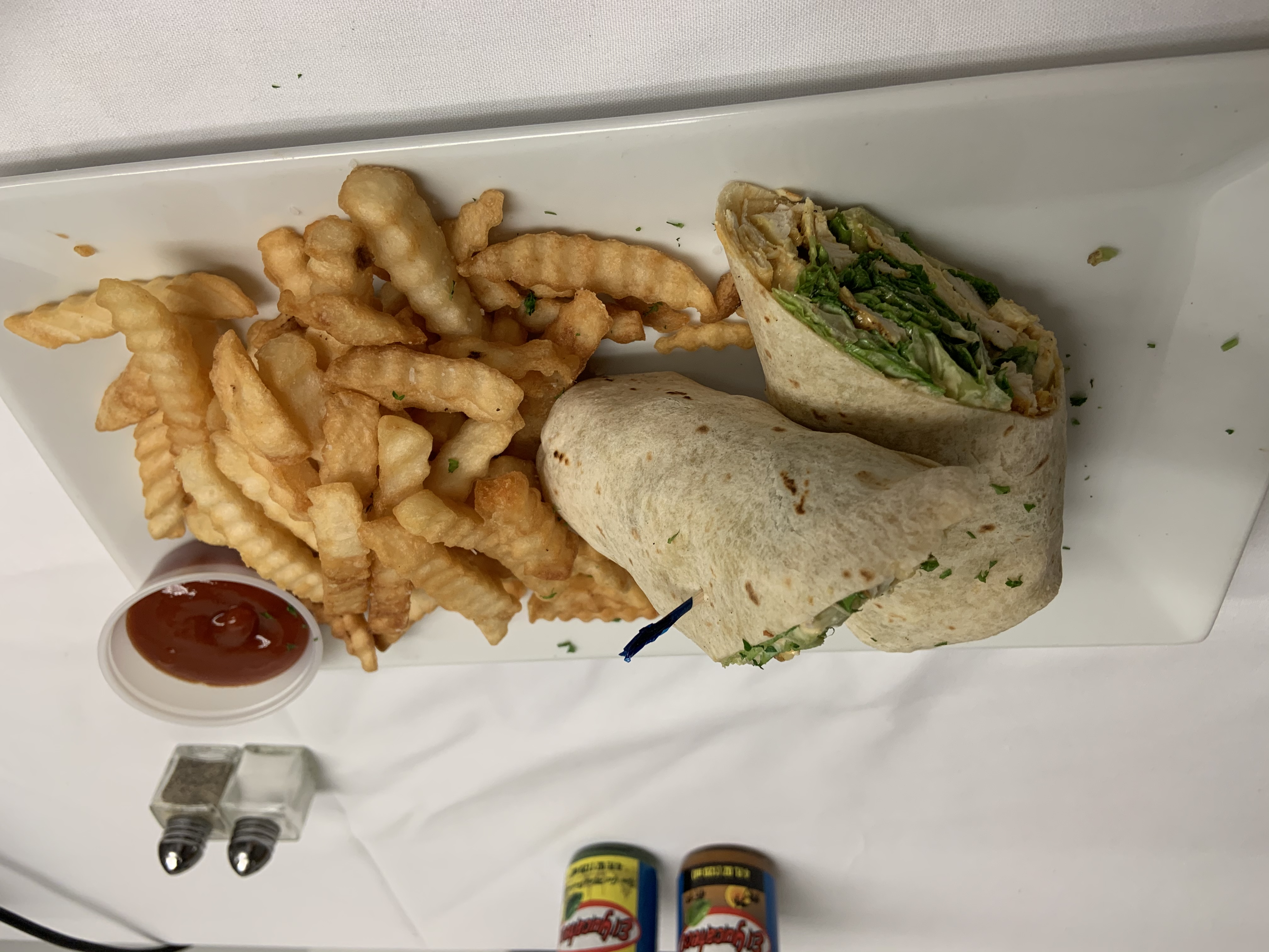 Order Chicken Wrap food online from North Sea Tavern store, Southampton on bringmethat.com