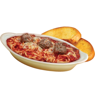Order Spaghetti with Meatballs food online from Gambino Pizza store, Wichita on bringmethat.com