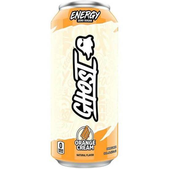 Order Ghost Energy - Orange Cream food online from IV Deli Mart store, Goleta on bringmethat.com