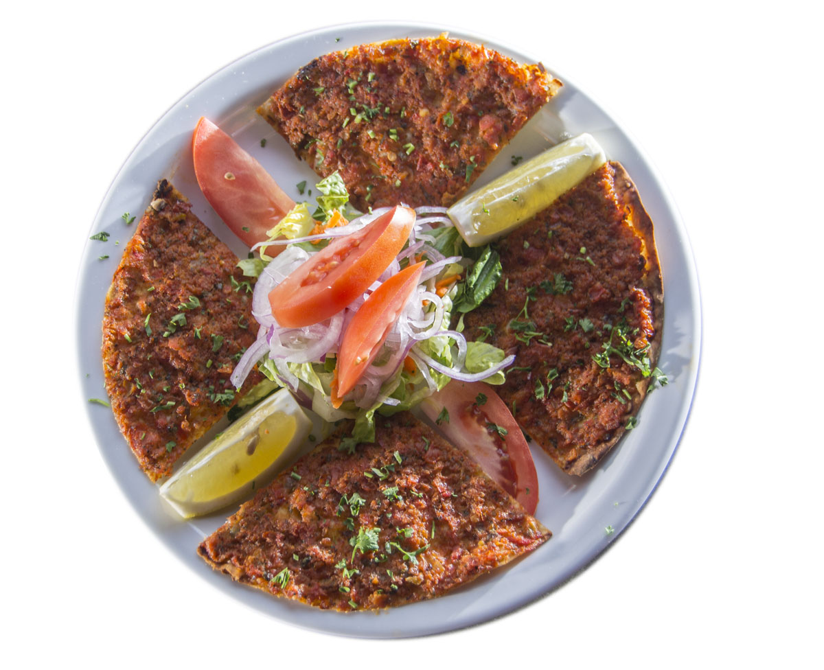 Order Lahmacun food online from Turkish Kitchen store, Berkeley on bringmethat.com
