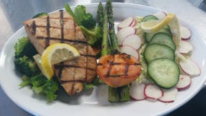 Order Healthy Grilled Salmon food online from 2n1 Salad Bar and Grill store, Austin on bringmethat.com