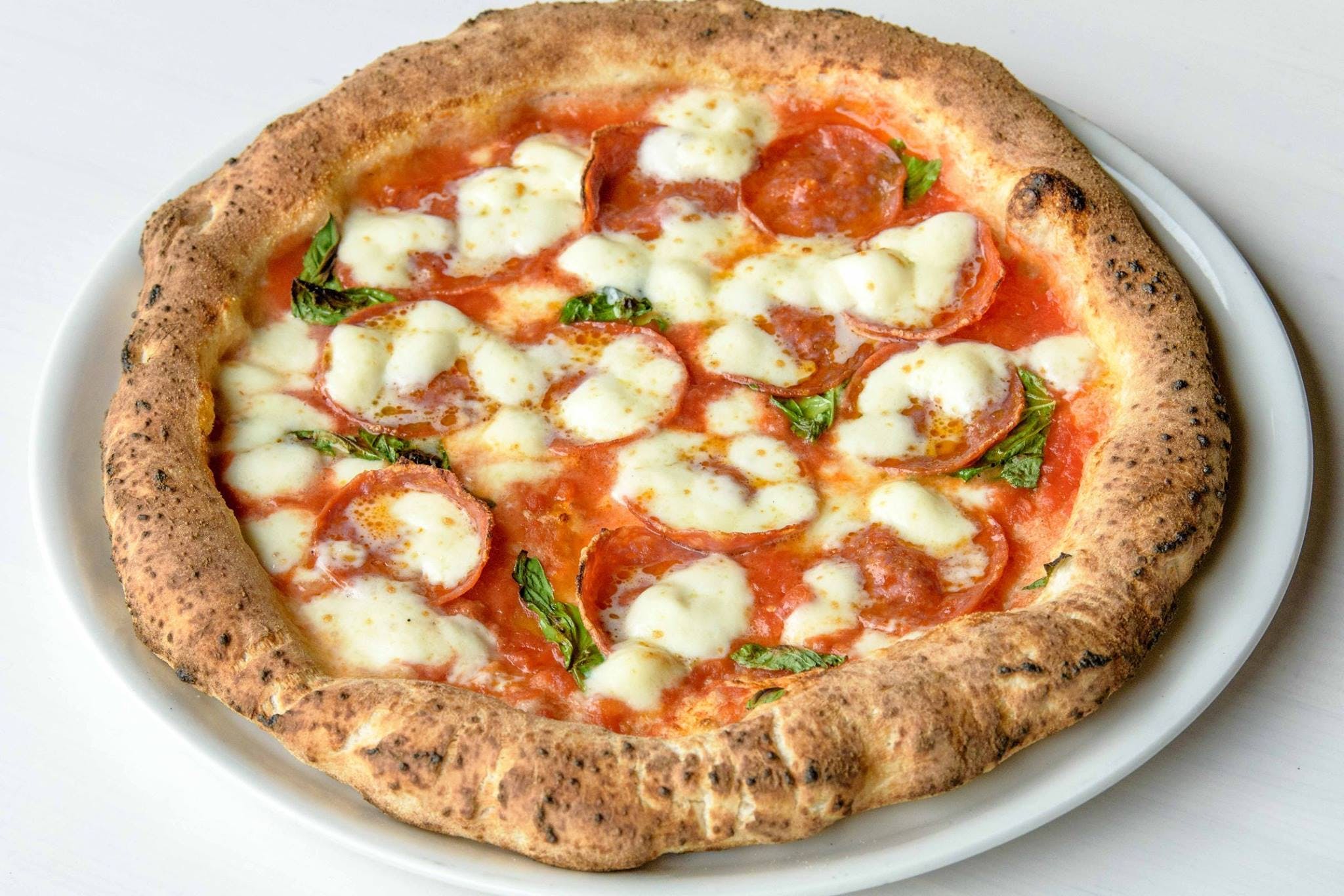 Order Rosso Diavolo Pizza - Pizza food online from Forno Rosso Pizzeria Napoletana West Loop store, Chicago on bringmethat.com