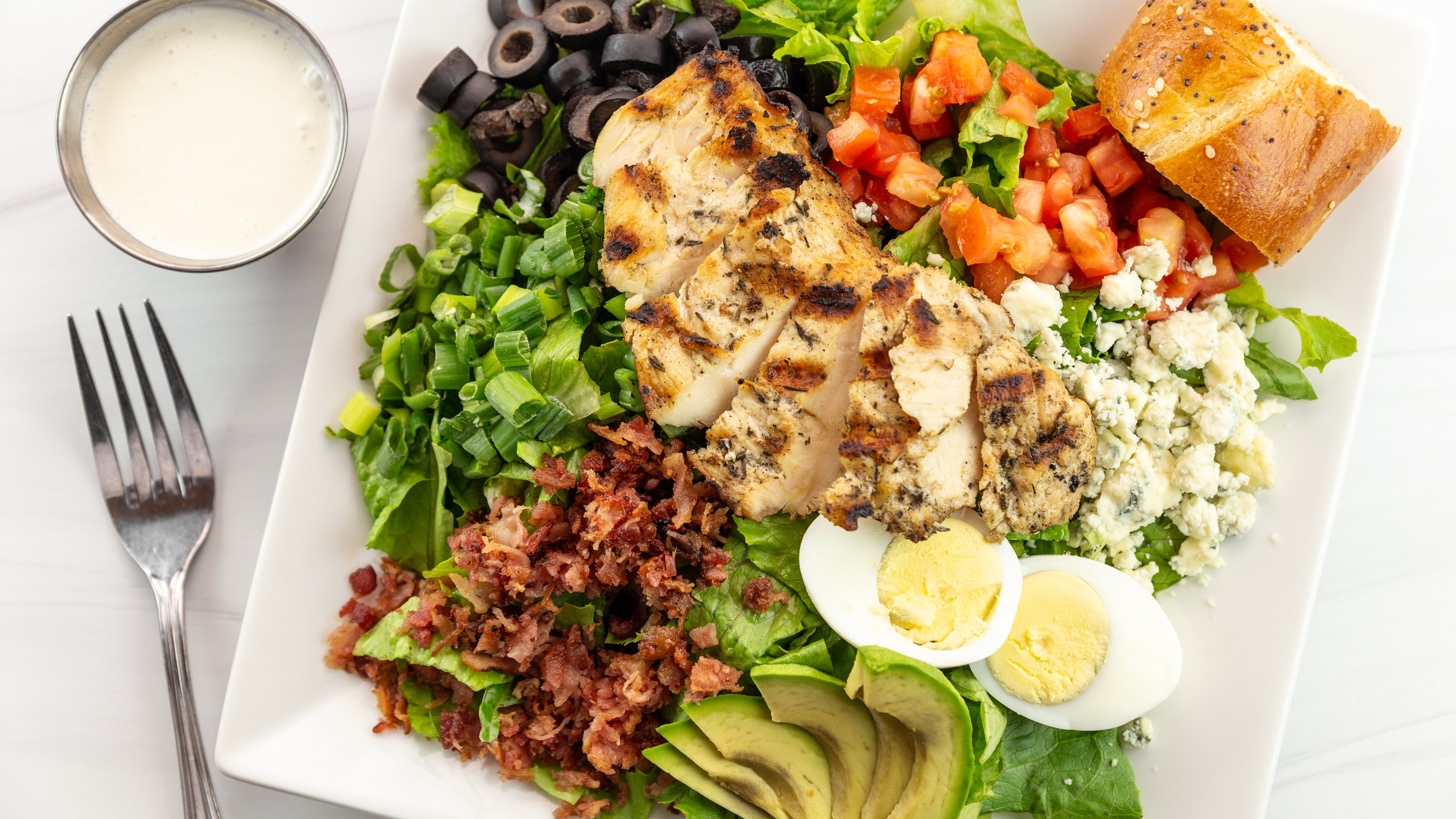 Order Cobb Salad food online from Wild River Brewing & Pizza store, Medford on bringmethat.com