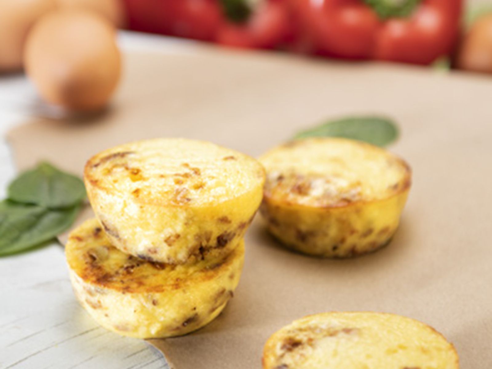 Order Egg Bites Sausage and Cheese food online from Pj Coffee store, Pearland on bringmethat.com