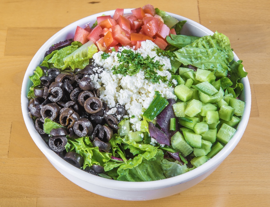 Order Greek Salad food online from Pita Cafe store, Los Angeles on bringmethat.com