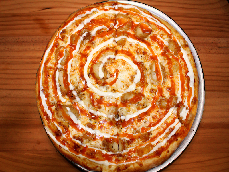 Order Spicy Buffalo Chicken food online from Stefano's Pizza Express store, Pharr on bringmethat.com