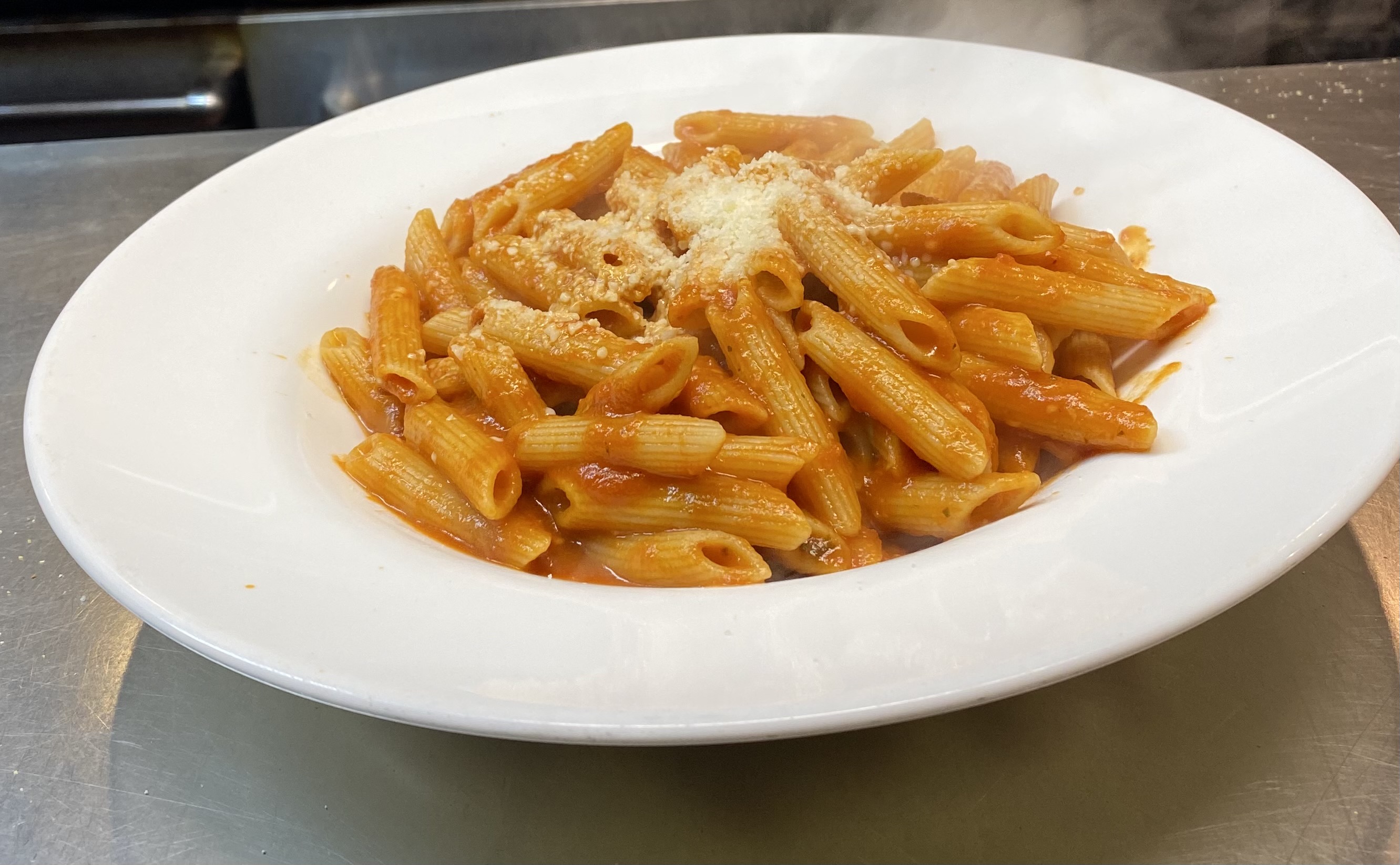 Order Penne Pasta with Tomato Sauce food online from Zara Cafe Grill store, Staten Island on bringmethat.com