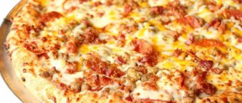 Order Meat and Cheese Deluxe Pizza food online from Palio's Pizza store, Coppell on bringmethat.com
