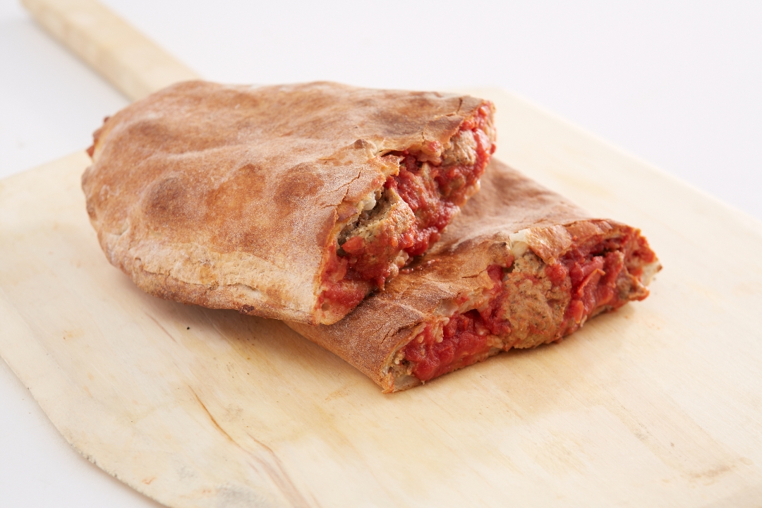 Order Meatball Parmesan Calzone food online from Sal Pizza store, Chelmsford on bringmethat.com