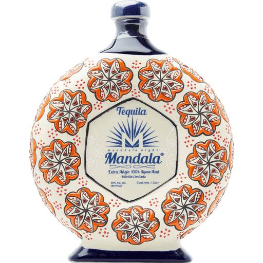 Order Mandala 7 Yr Extra Anejo Tequila (1 LTR) 123865 food online from Bevmo! store, Los Angeles on bringmethat.com