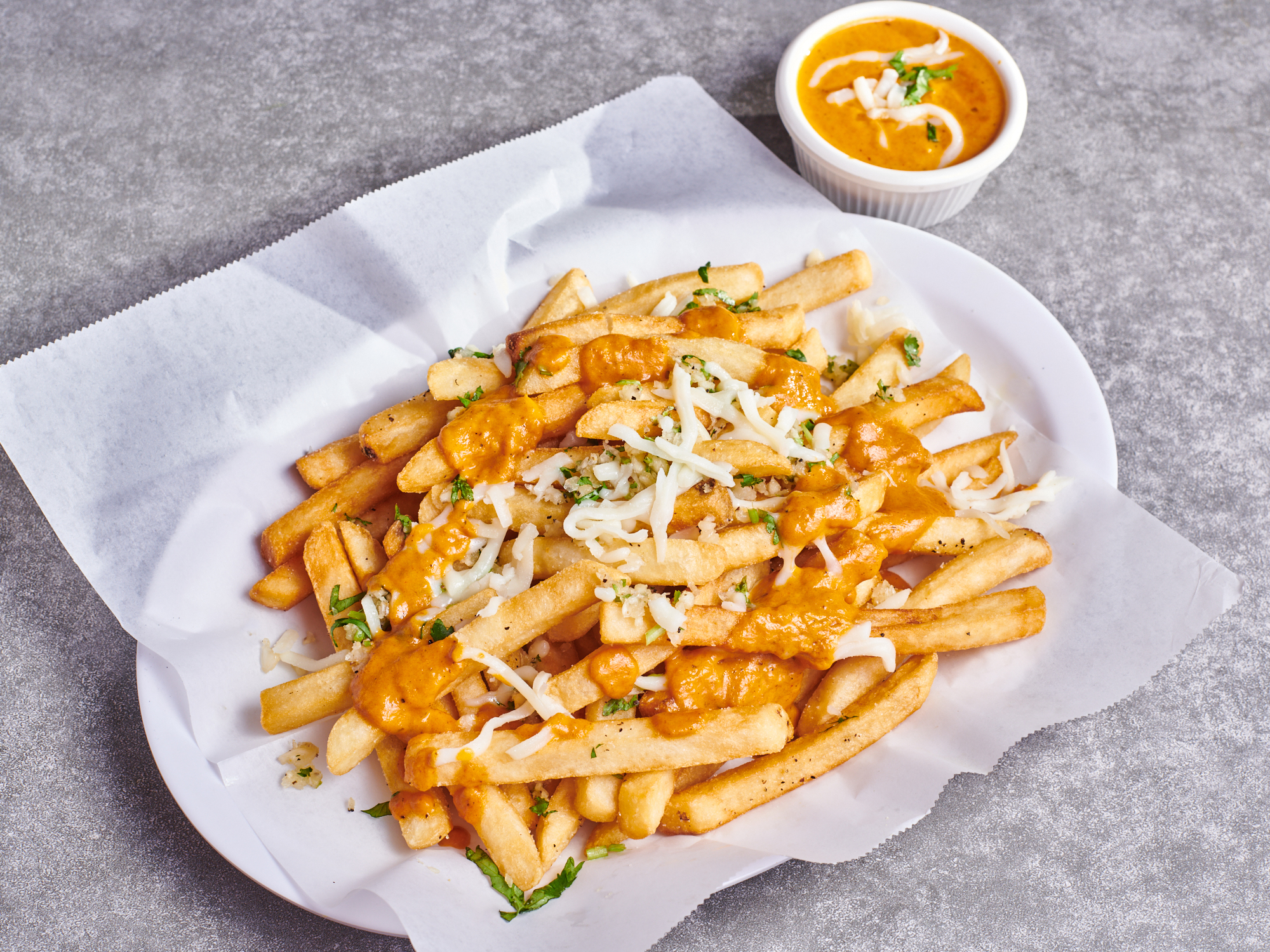 Order French Fries food online from Halal Indian Monsoon store, San Mateo on bringmethat.com