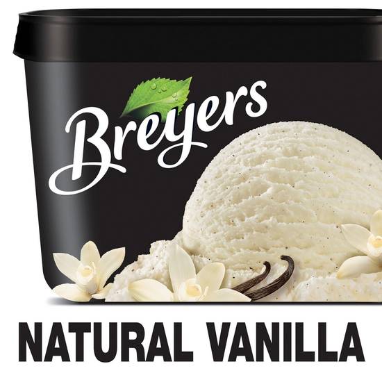 Order Breyers Ice Cream Natural Vanilla 100% Grade A Milk & Cream, 48 OZ food online from Cvs store, WEST COVINA on bringmethat.com