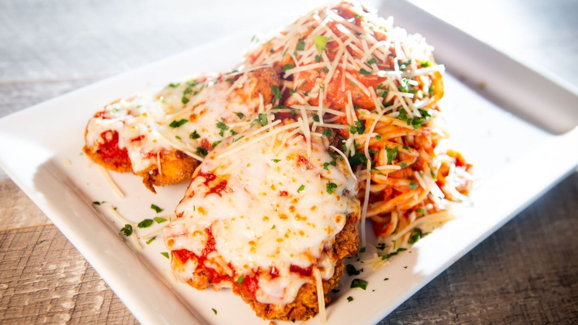 Order Craveable Chicken Parm Pasta food online from Parry Pizzeria & Bar store, Northglenn on bringmethat.com