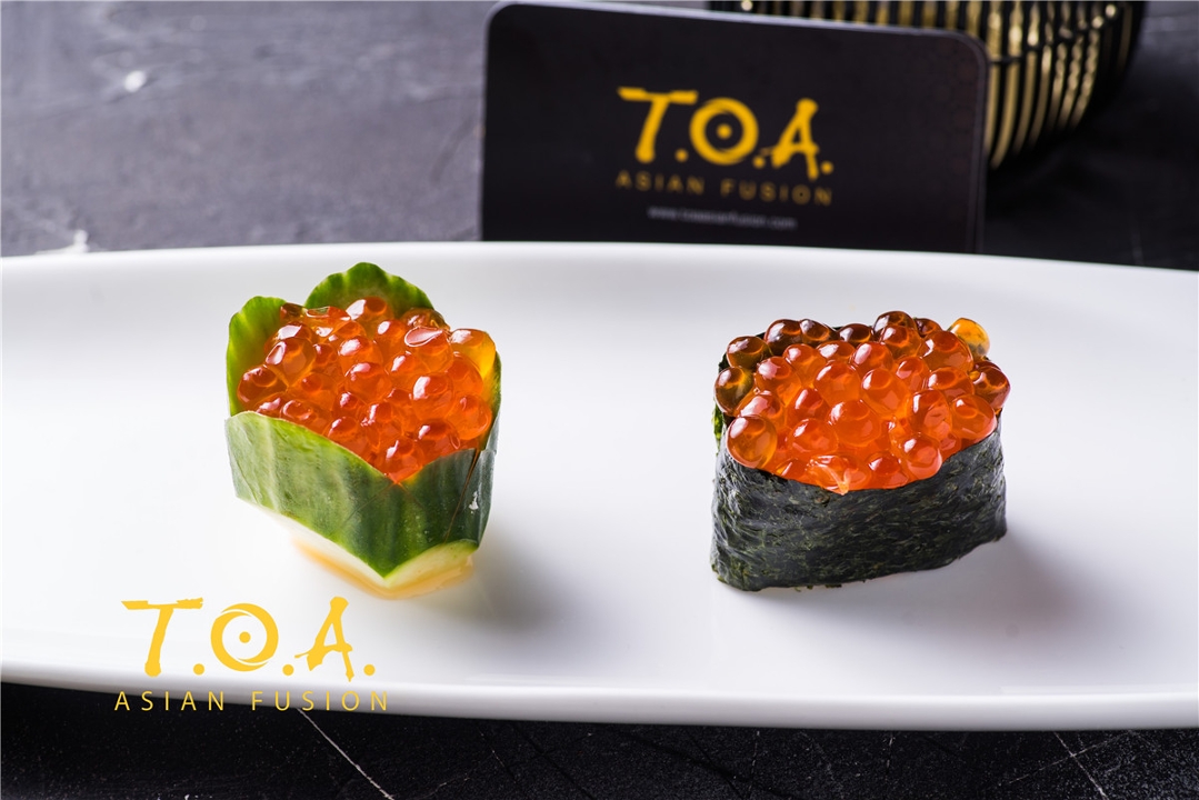 Order Salmon Roe (Ikura) food online from Toa Asian Fusion store, Farmingdale on bringmethat.com