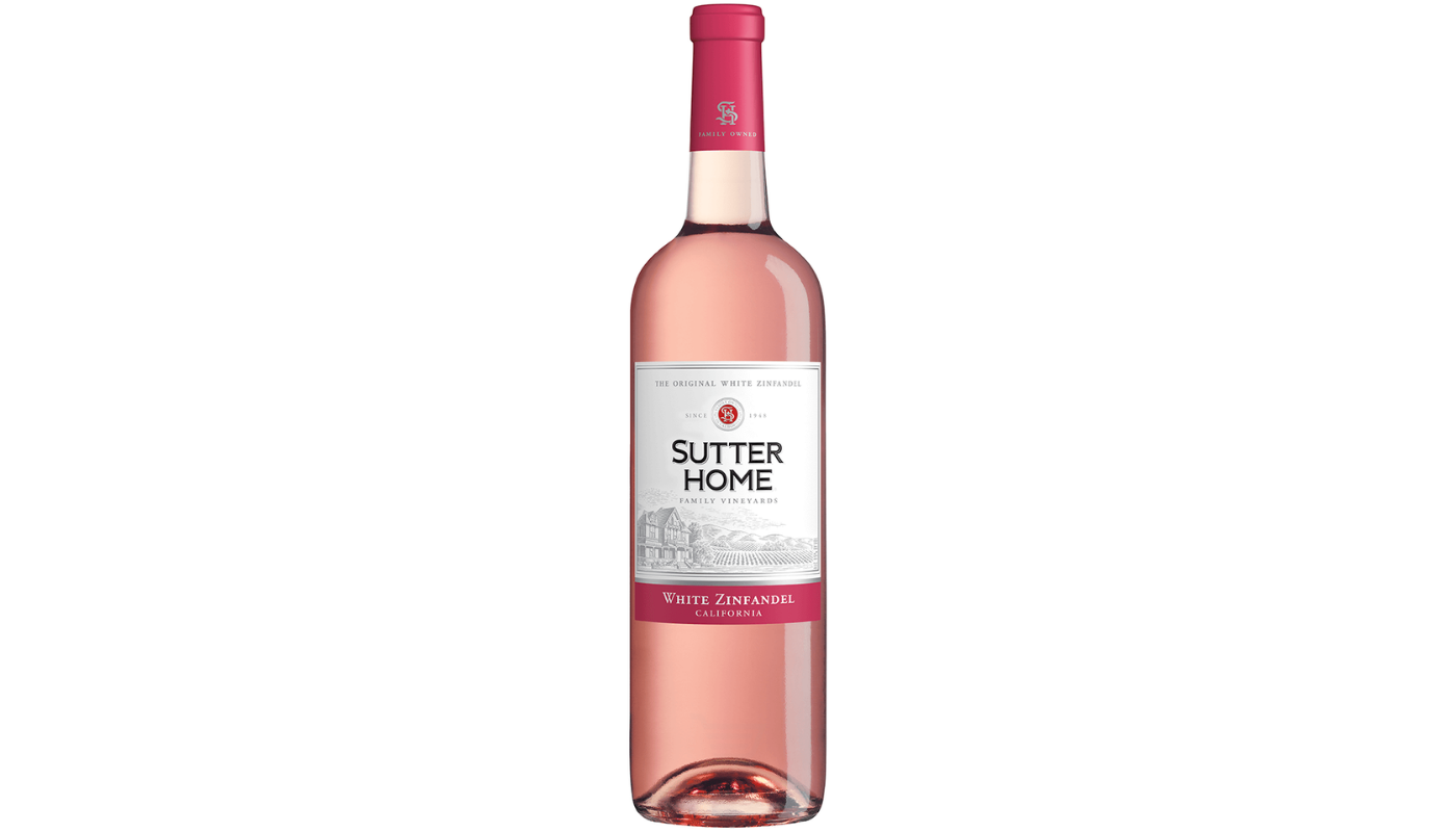 Order Sutter Home Family Vineyards White Zinfandel 750mL food online from Circus Liquor store, Los Angeles on bringmethat.com