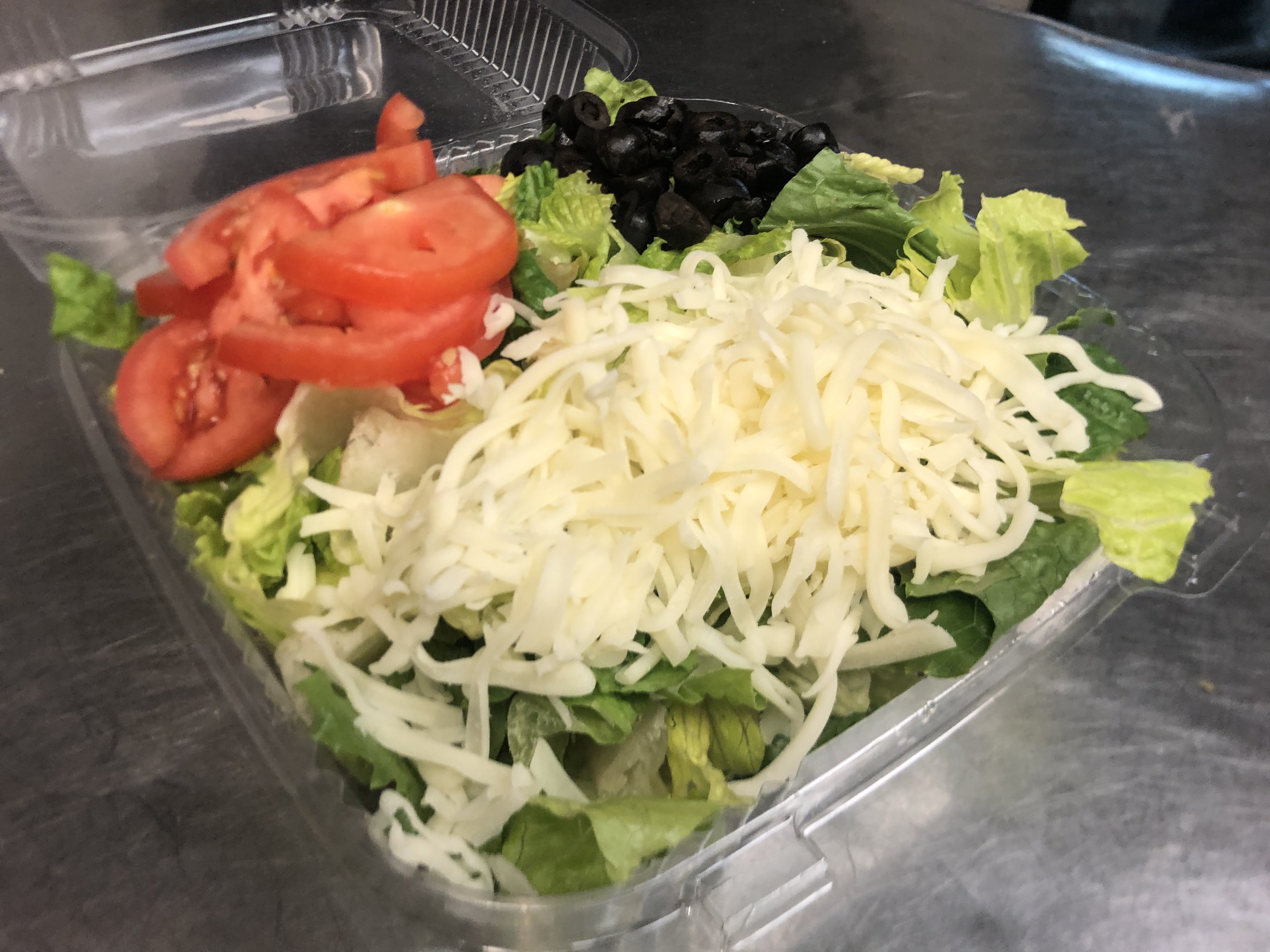 Order Large House Salad food online from Surfside Pizza store, San Clemente on bringmethat.com