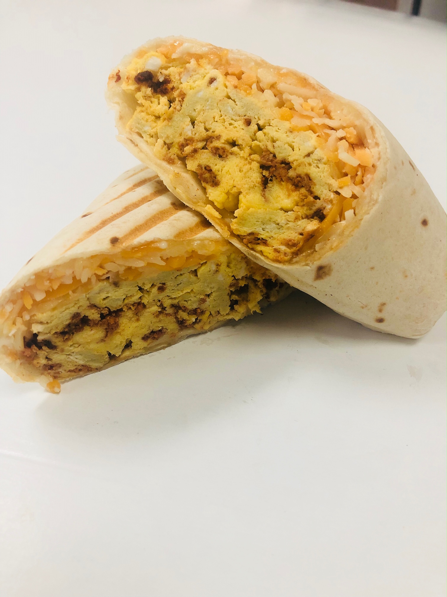 Order Breakfast burrito food online from Francis Bakery And Mexican Food store, Thousand Oaks on bringmethat.com