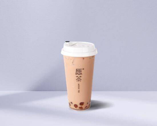Order Peach Oolong Tea Milk Tea 桃香乌龙 奶茶 food online from moge tea store, Quincy on bringmethat.com