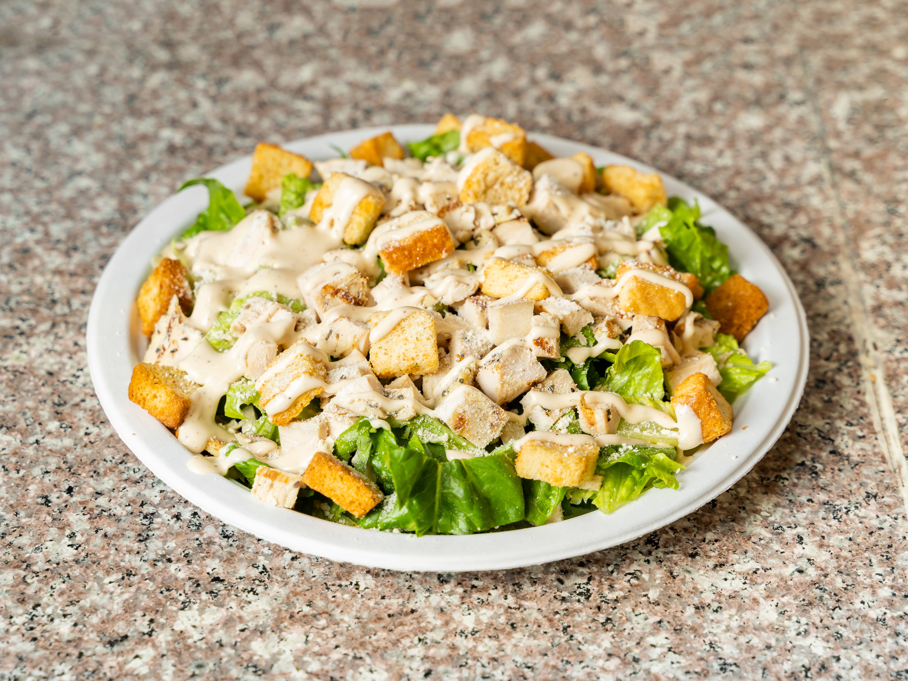 Order 3. Caesar Salad food online from 9th ave gourmet store, New York on bringmethat.com