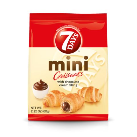Order 7 Days Mini Croissant Chocolate 2.12oz food online from 7-Eleven store, Chicago on bringmethat.com
